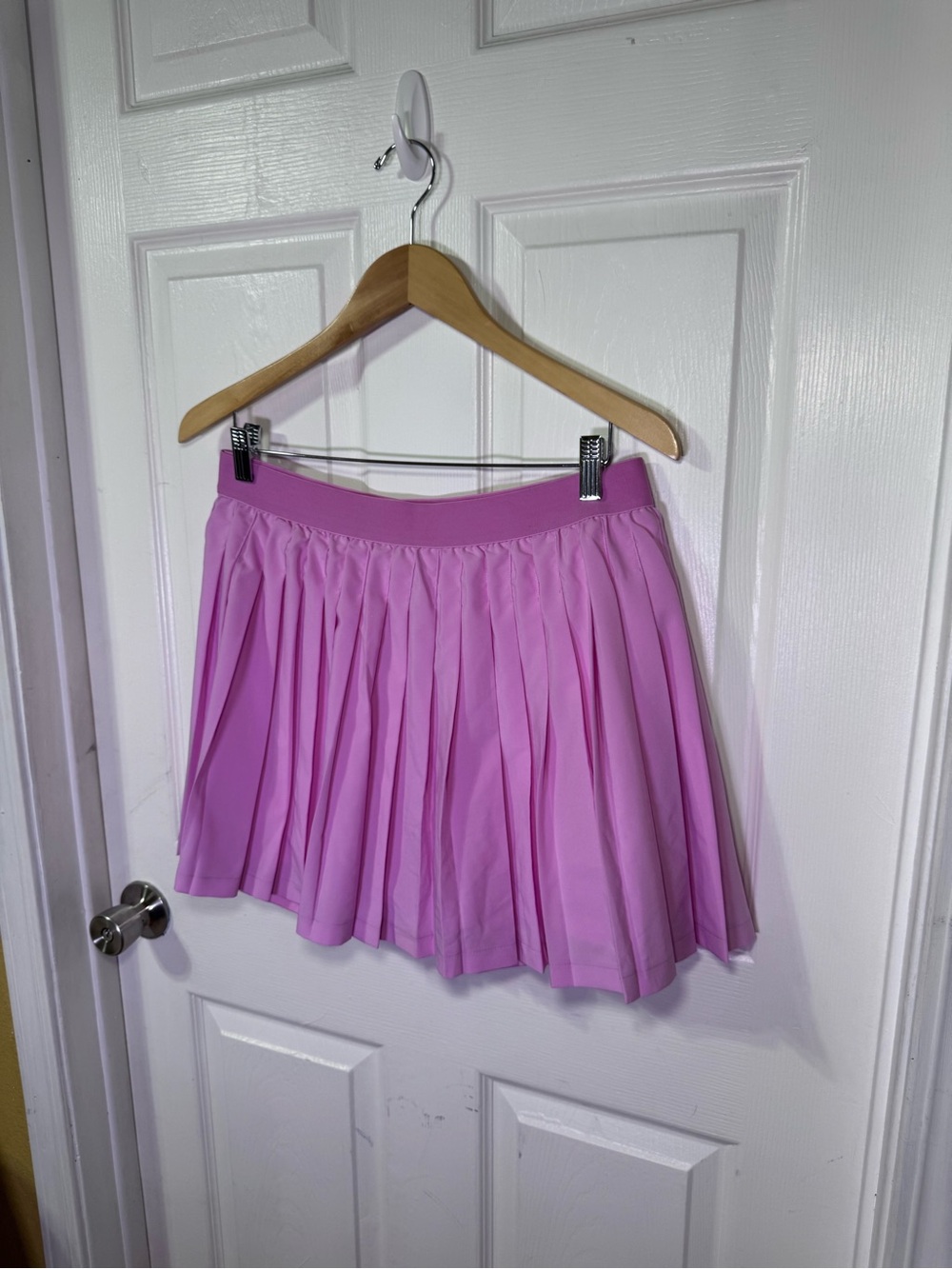 Ideology Light Pink Pleated Mini Skirt
